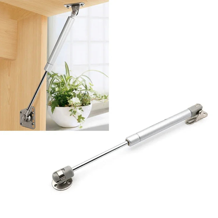 Đầu Cao Su Thanh Giữ Khí Tủ Bếp Bộ Đệm Ty Thủy Lực Thanh Telescopic, 10 inch 80N (8kg), Đầu Cao Su, 10 inch 80N (8kg)