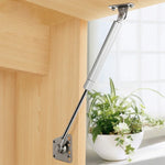 Đầu Cao Su Thanh Giữ Khí Tủ Bếp Bộ Đệm Ty Thủy Lực Thanh Telescopic, 10 inch 80N (8kg), Đầu Cao Su, 10 inch 80N (8kg)