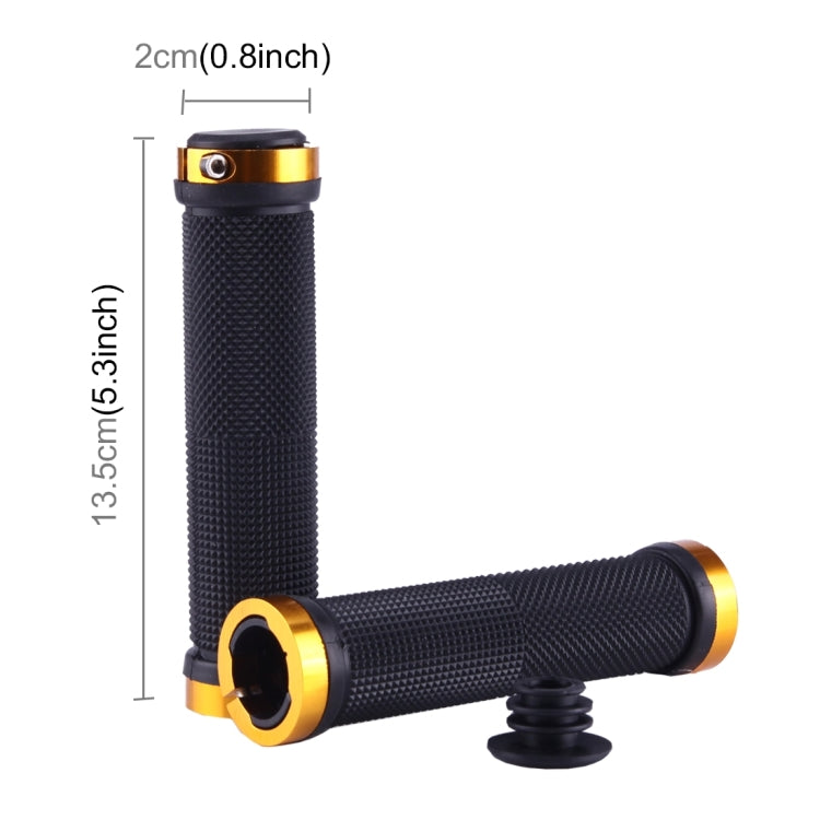 OQSPORT 2 Cái Tay Cầm Xe Đạp Hai Bên Khóa Thẳng Thân Thẳng MTB Chống Trượt, OQSPORT, 801