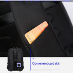Túi đeo vai đôi chống trộm chống thấm nước dung tích lớn Bopai 751-006881, có cổng sạc USB, kích thước: 30x14x44cm, mã 751-006881