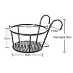 Giá để chậu cây bằng sắt, giá treo chậu hoa kim loại