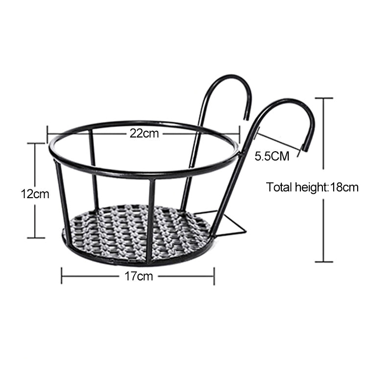 Giá để chậu cây bằng sắt, giá treo chậu hoa kim loại