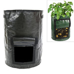 Túi PE trồng khoai tây 7 gallon, túi trồng rau, dụng cụ làm vườn nông trại, kích thước: 30cm x 35cm