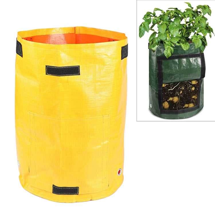 Túi PE trồng khoai tây 10 gallon, túi trồng rau, dụng cụ làm vườn nông trại, kích thước: 35cm x 45cm
