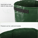 10 túi PE trồng khoai tây dung tích 10 gallon, túi trồng rau, dụng cụ nông trại vườn, kích thước: 35cm x 50cm