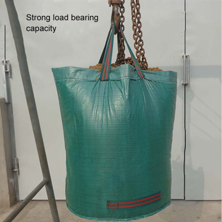 Túi đựng lá rụng vườn PP 132 gallon 500L, túi rác xanh, kích thước: 80cm x 100cm, 500L