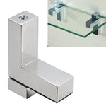 Kẹp Cố Định Hợp Kim Kẽm Đánh Bóng Bóng Loại F 3-24mm Cho Kính Gỗ Bảng Tầng Giá Đỡ, 3-24mm Bóng