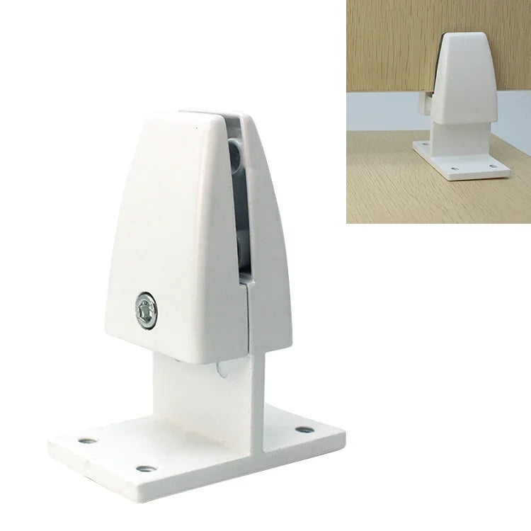 Kẹp cố định màn hình bàn làm việc hợp kim nhôm hình chữ T (Trắng), Hình chữ T (Trắng)