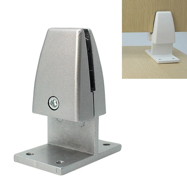 Kẹp cố định màn hình bàn làm việc hợp kim nhôm hình chữ T (Bạc), Hình chữ T (Bạc)
