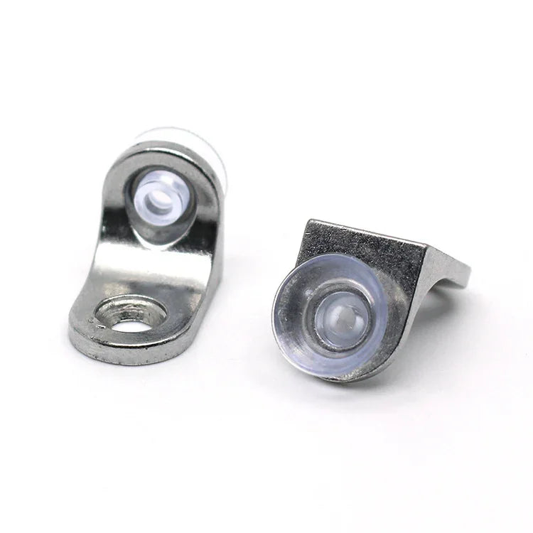 100 cái giá đỡ tấm hút lớp sáng hợp kim kẽm tròn dày, D, Trọng lượng: 4.2g, Tròn, D