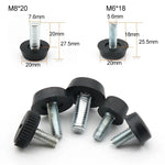 50 cái đế chân điều chỉnh vít hỗ trợ đồ nội thất, M8x20, M8x20