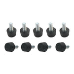 100 cái đế chân điều chỉnh vít hỗ trợ đồ nội thất, M6x15, M6x15