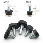 100 cái đế chân điều chỉnh vít hỗ trợ đồ nội thất, M6x15, M6x15