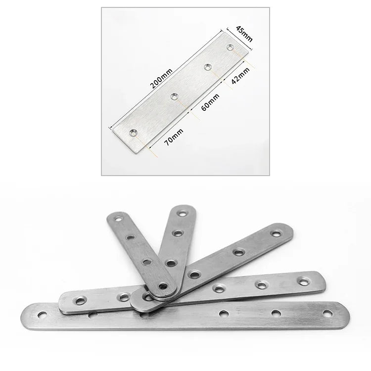 Mã Liên Kết Thép Không Gỉ Mảnh Nối Thẳng, Số: 16, 16