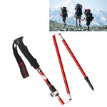 Gậy leo núi hợp kim nhôm gập gọn 5 khớp, chiều dài gập: 35CM (Đen), chiều dài gập: 35CM (Xanh lá), chiều dài gập: 35CM (Xanh dương), chiều dài gập: 35CM (Đỏ)