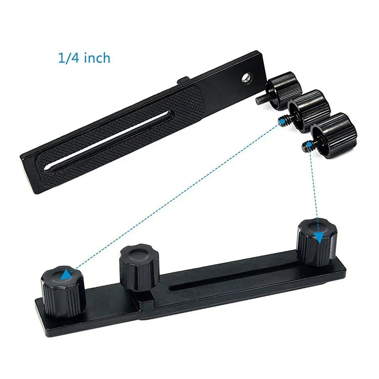 Chân đế chụp ảnh kính thiên văn Datyson 5P0010L, tiêu chuẩn + 2 giá đỡ điện thoại, tiêu chuẩn + 2 giá đỡ điện thoại