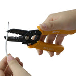 BEST-5021 0.6 ~ 2.6mm Portable Crimper Cable Stripping Wire Stripping Pliers, BEST-5021