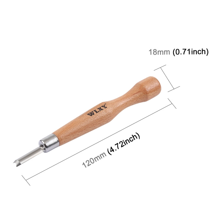 Bộ 12 dao đục gỗ WLXY / Bộ dao đục cơ bản cho làm thủ công, con dấu cao su, dụng cụ cầm tay WL-9330