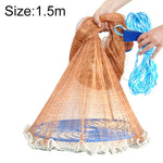 Lưới câu cá đĩa bay dây lốp 300, Chiều cao: 1.5m, Lưới câu cá đĩa bay dây lốp 300