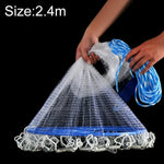 Lưới câu cá đĩa bay đơn sợi 480, Chiều cao: 2.4m, Lưới câu cá đĩa bay đơn sợi 480