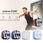 Unitree bơm tập gym tại nhà di động máy cáp điều chỉnh lực 4.4-44lbs, bơm (xanh đậm), bơm (xanh cam), bơm (trắng), bơm (hồng)