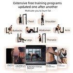 Unitree bơm tập gym tại nhà di động máy cáp điều chỉnh lực 4.4-44lbs, bơm (xanh đậm), bơm (xanh cam), bơm (trắng), bơm (hồng)