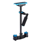 Bộ ổn định cầm tay bằng sợi carbon PULUZ 38.5-61cm cho DSLR & DV Video kỹ thuật số & máy ảnh, Tải trọng: 0.5-3kg, P60T Xanh, P60T Đỏ