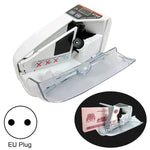 Máy đếm tiền giấy đa năng mini V30, phích cắm EU, phích cắm EU