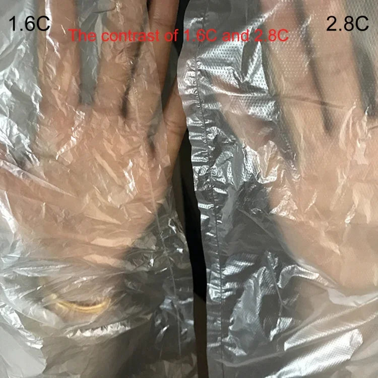 100 túi nhựa PE chống bụi chống ẩm, kích thước: 60cm x 100cm, 60cm x 100cm