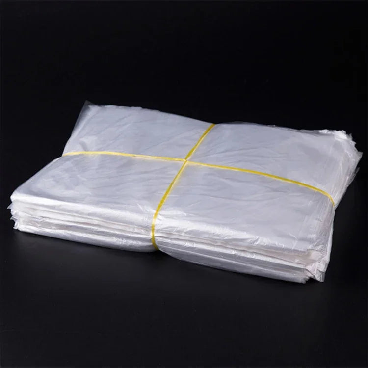 100 túi nhựa PE chống bụi chống ẩm, kích thước: 60cm x 100cm, 60cm x 100cm