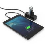 ORICO W5P-U3-30 Bộ chia USB 3.0 để bàn 4 cổng với cáp Micro USB 30cm nguồn điện, W5P-U3-30 Màu đen