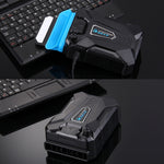 Đế tản nhiệt cho laptop chơi game Ice Troll III với quạt làm mát hút khí êm, quạt tản nhiệt turbo kèm cáp USB phù hợp
