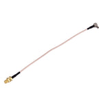 Cáp TS9 đực dài 15cm sang SMA cái, đầu SMA cái
