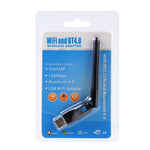 Bộ chuyển đổi không dây USB 2 trong 1 Bluetooth 4.0 + 150Mbps 2.4GHz với ăng-ten ngoài 2D1