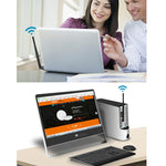 Bộ chuyển đổi không dây USB 2 trong 1 Bluetooth 4.0 + 150Mbps 2.4GHz với ăng-ten ngoài 2D1