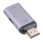 Bộ chuyển đổi 2 trong 1 HDMI 4K 60Hz đực sang USB-C / Type-C sạc + USB-C / Type-C cái, HDMI