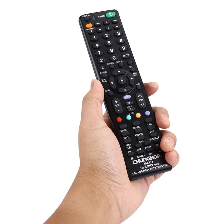 Điều Khiển Từ Xa Đa Năng CHUNGHOP E-S916 Cho TV SONY LED LCD HDTV 3DTV, Dùng Cho TV SONY