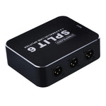 Bộ chia ngang song song 1 XLR B866, 1 đầu vào và 6 đầu ra