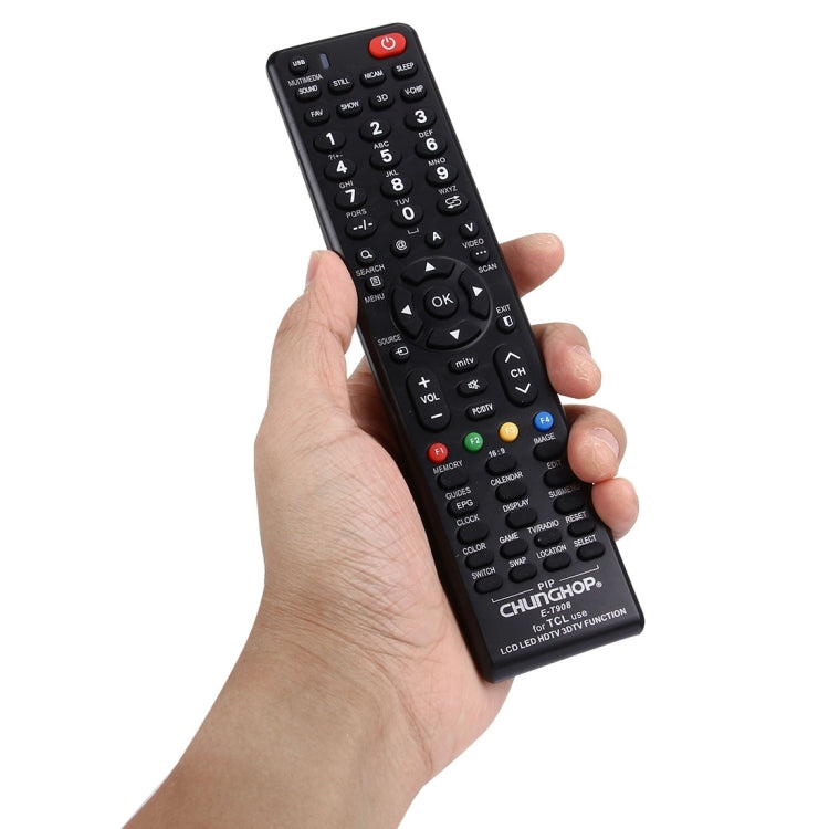 Điều Khiển Từ Xa Đa Năng CHUNGHOP E-T908 Cho TV TCL LED / LCD / HDTV / 3DTV, Dùng Cho TV TCL