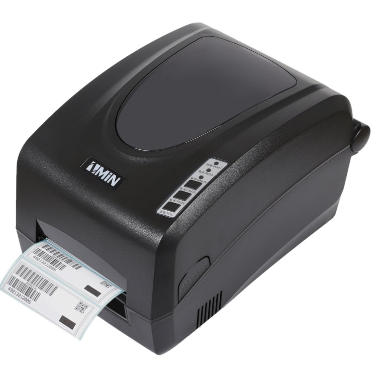 Máy in mã vạch nhiệt tự động hiệu chuẩn cổng USB tiện lợi X1 cho siêu thị, quán trà, nhà hàng, kích thước giấy nhiệt tối đa hỗ trợ: 57*30mm