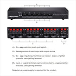 LINEPAUDIO B898 Loa stereo sáu chiều / Bộ so sánh bộ khuếch đại Công tắc chọn lọc hai chiều