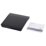 Ổ đĩa DVD-Rw/DVD/CD ghi lại di động USB 3.0 bật lên, kết cấu chải, thiết bị ODD & HDD bên ngoài, DVD kết cấu chải (B)