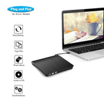 Ổ đĩa DVD-Rw/DVD/CD ghi lại di động USB 3.0 bật lên, kết cấu chải, thiết bị ODD & HDD bên ngoài, DVD kết cấu chải (B)