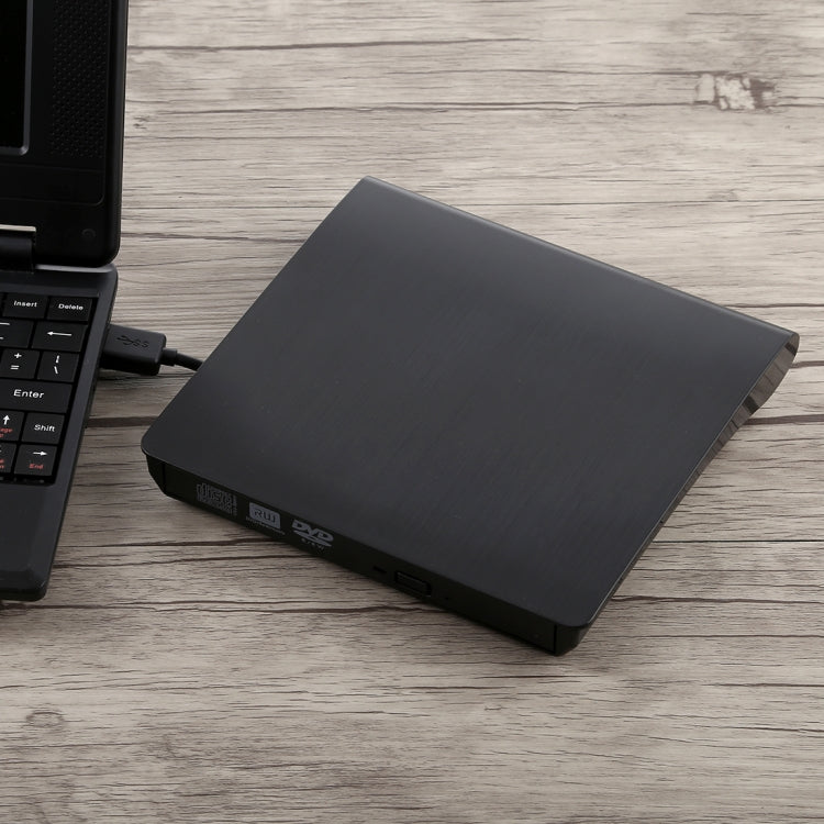 Ổ đĩa DVD-Rw/DVD/CD ghi lại di động USB 3.0 bật lên, kết cấu chải, thiết bị ODD & HDD bên ngoài, DVD kết cấu chải (B)