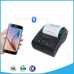 Máy in vé nhiệt di động POS-5807 cổng USB Bluetooth, kích thước giấy nhiệt tối đa hỗ trợ: 57x50mm
