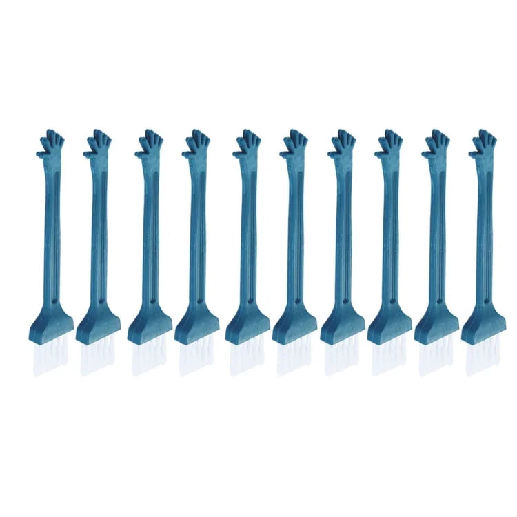 18pcs Mini Multipurpose Window Groove Keyboard Dust Track  Cleaning Brush
