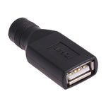 Đầu nối chuyển đổi USB cái sang phích cắm 5.5 x 2.1mm cái