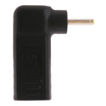 Đầu nối chuyển đổi phích cắm 2.5 x 0.7mm sang USB-C / Type-C cái góc vuông