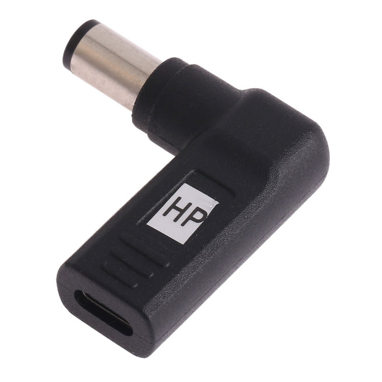 Cổng chuyển đổi USB-C / Type-C cái sang cắm góc 7.4 x 5.0mm đực cho laptop HP, Cắm góc 7.4 x 5.0mm (HP)