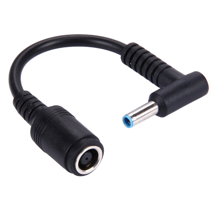 Cáp chuyển đổi nguồn giao diện cắm cong 4.5 x 3.0mm đực sang 7.4 x 5.0mm cái cho laptop, dài 10cm, cắm cong 4.5 x 3.0mm đực (dài 10cm)